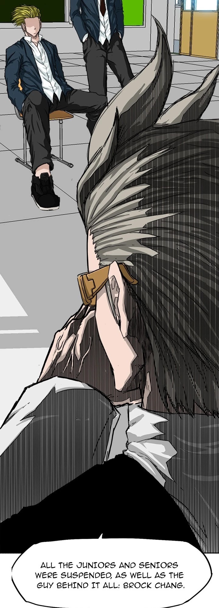 Boss in School Chapter 9 page 5 - Chapter 9