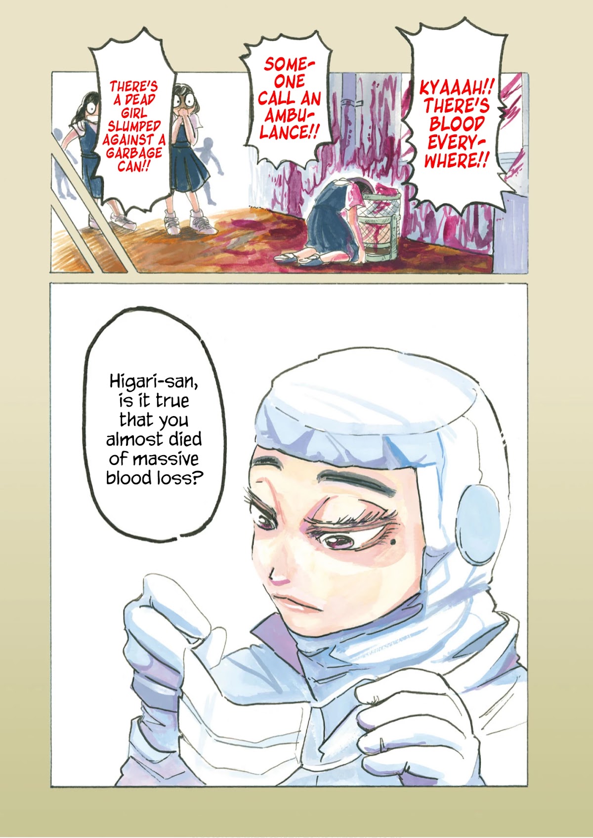 Bota Bota Chapter 1 page 3 - Chapter 1: A Shower in a Neon City