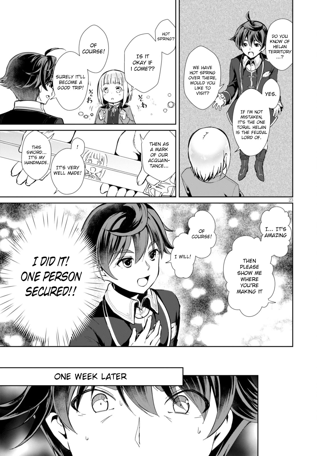 Botsuraku Youtei Nanode, Kajishokunin wo Mezasu Chapter 1 page 26 - Chapter 1