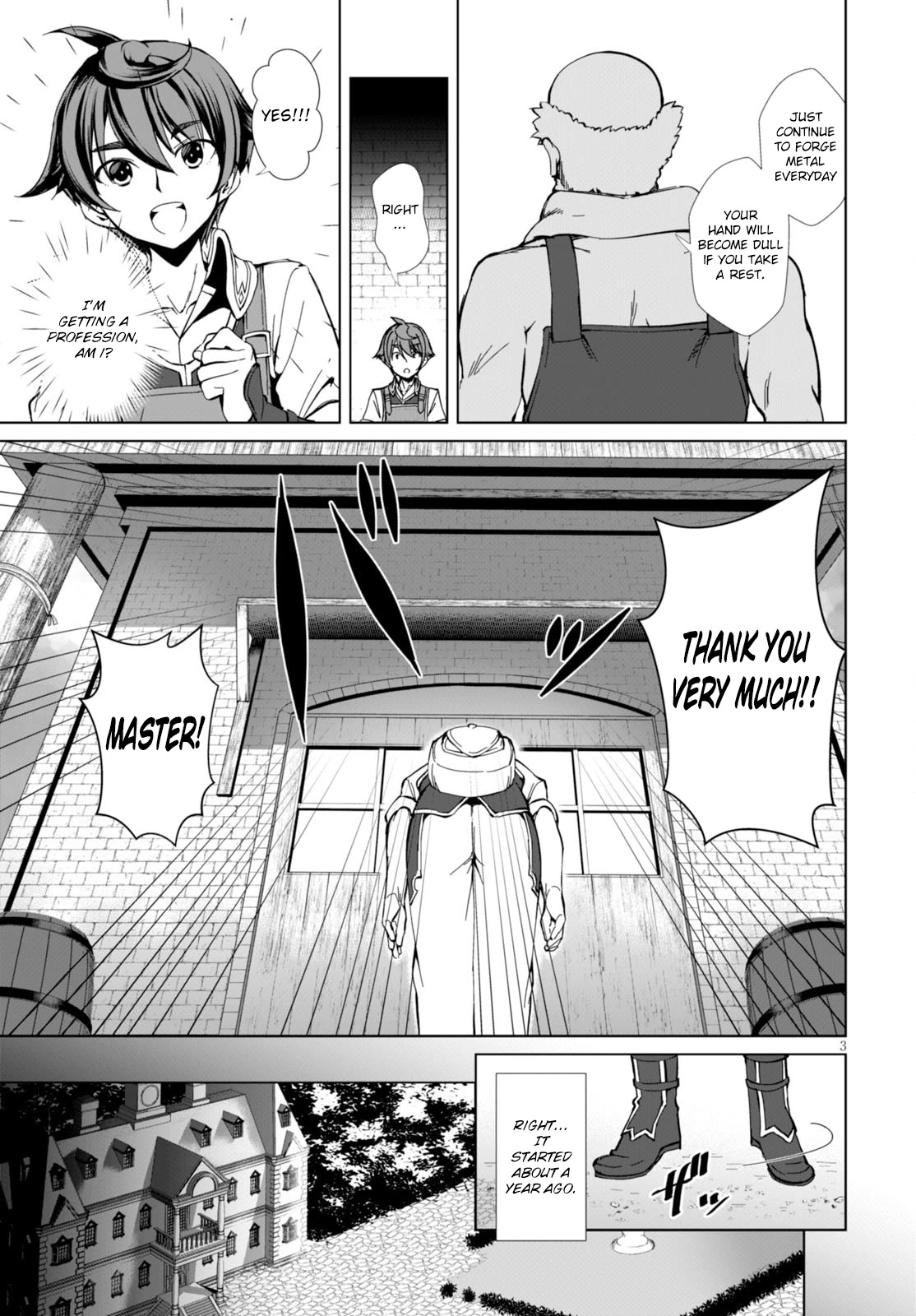 Botsuraku Youtei Nanode, Kajishokunin wo Mezasu Chapter 1 page 7 - Chapter 1