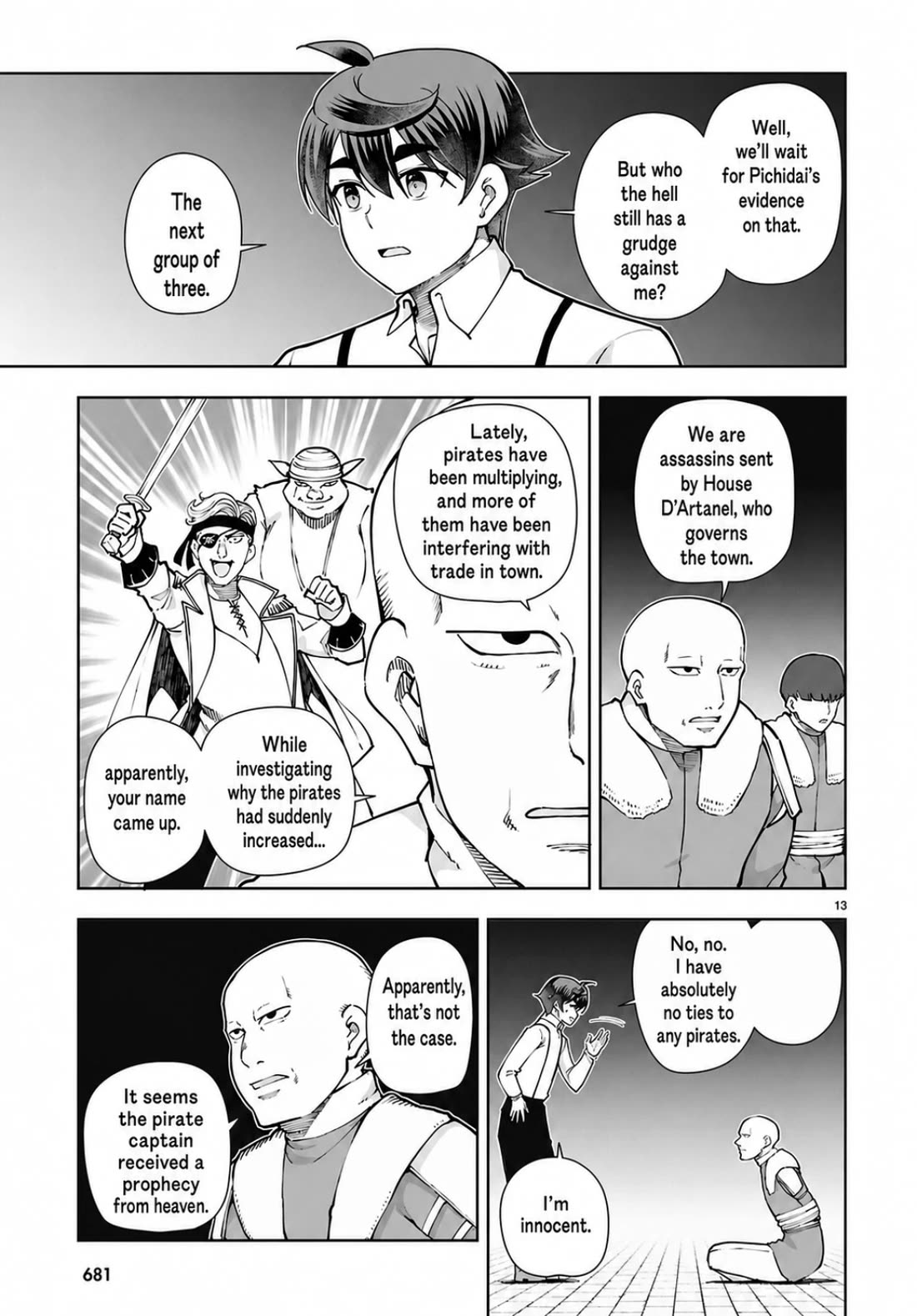 Botsuraku Youtei Nanode, Kajishokunin wo Mezasu Chapter 101 page 13 - Chapter 101