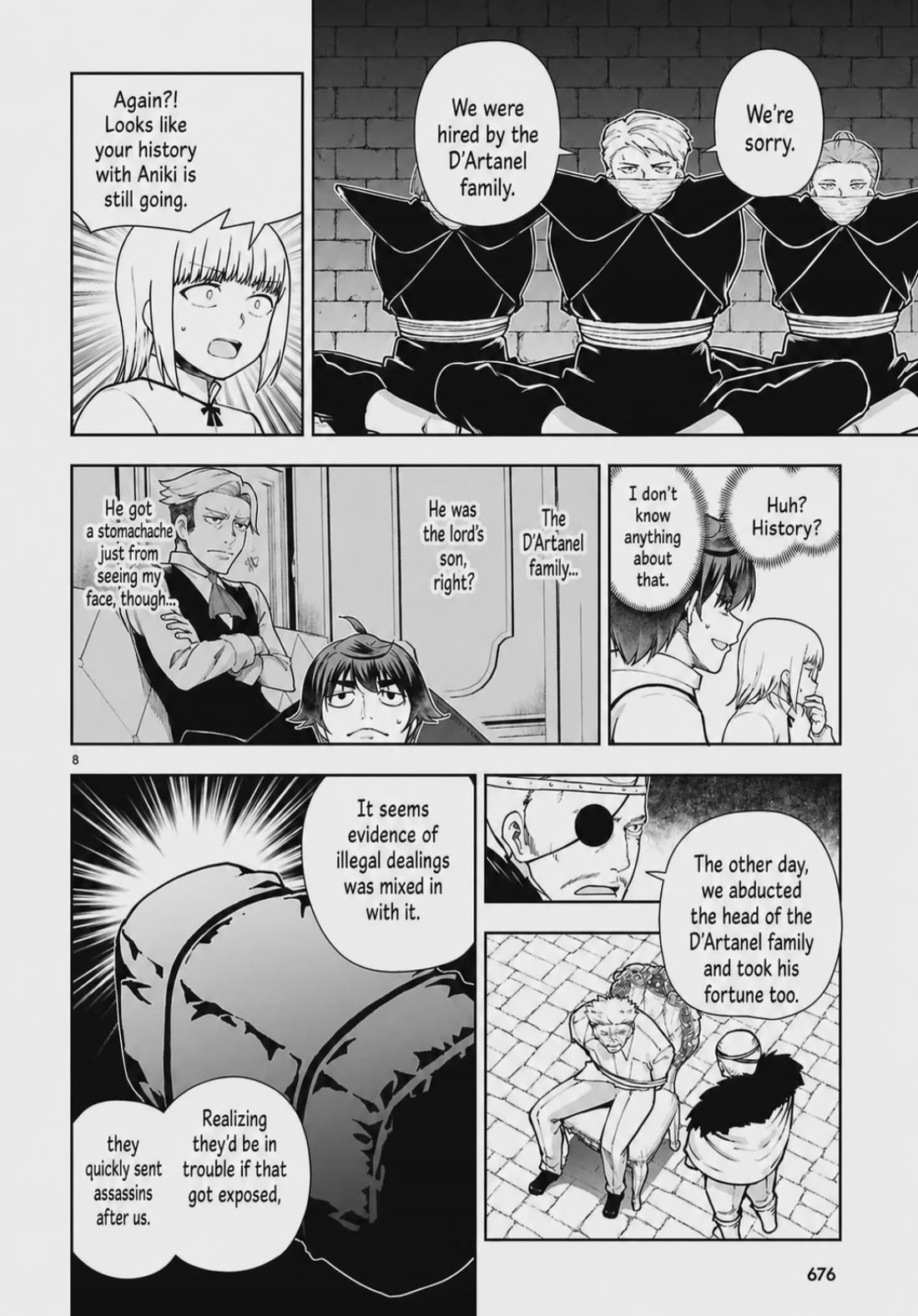 Botsuraku Youtei Nanode, Kajishokunin wo Mezasu Chapter 101 page 8 - Chapter 101