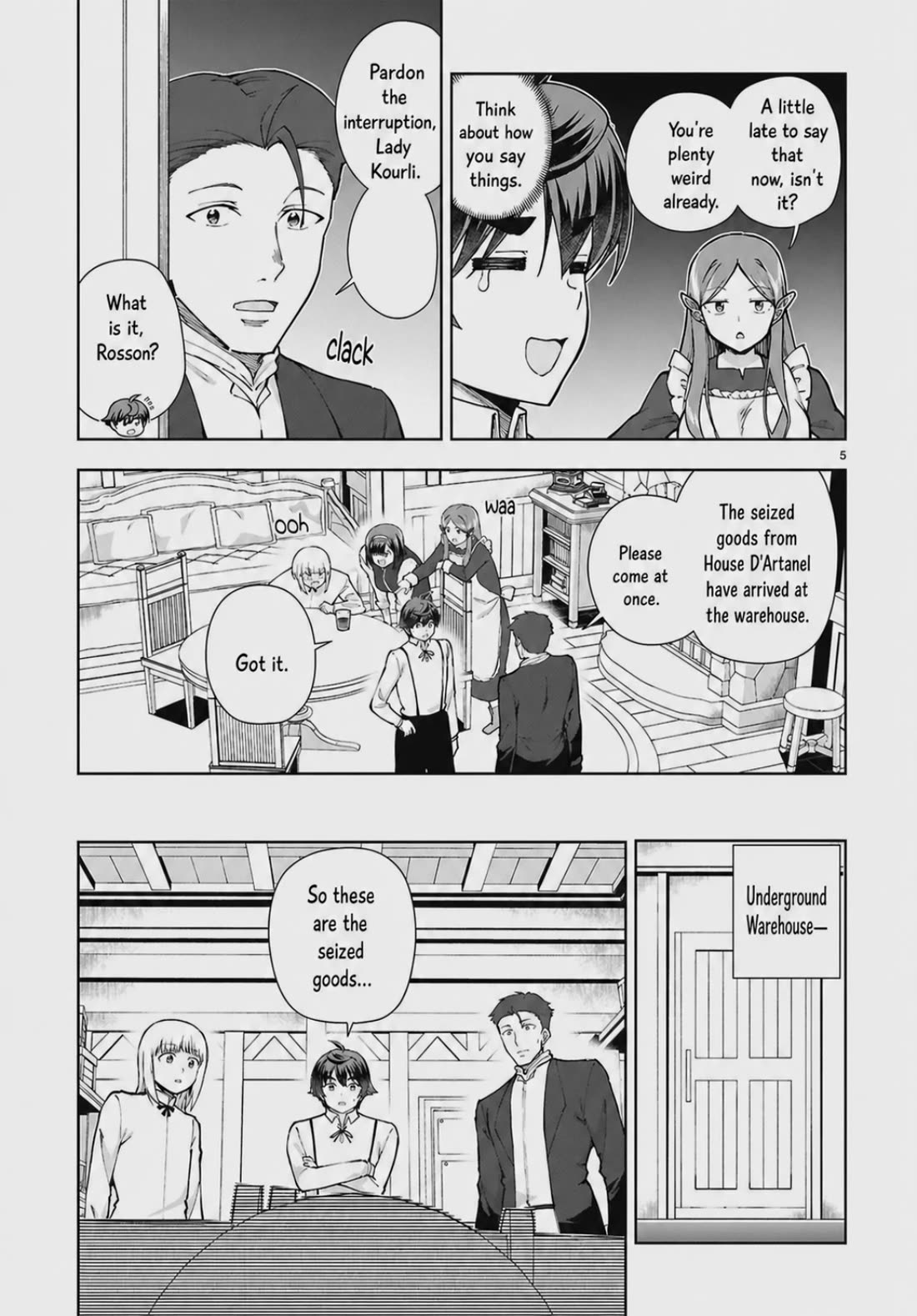 Botsuraku Youtei Nanode, Kajishokunin wo Mezasu Chapter 102 page 7 - Chapter 102