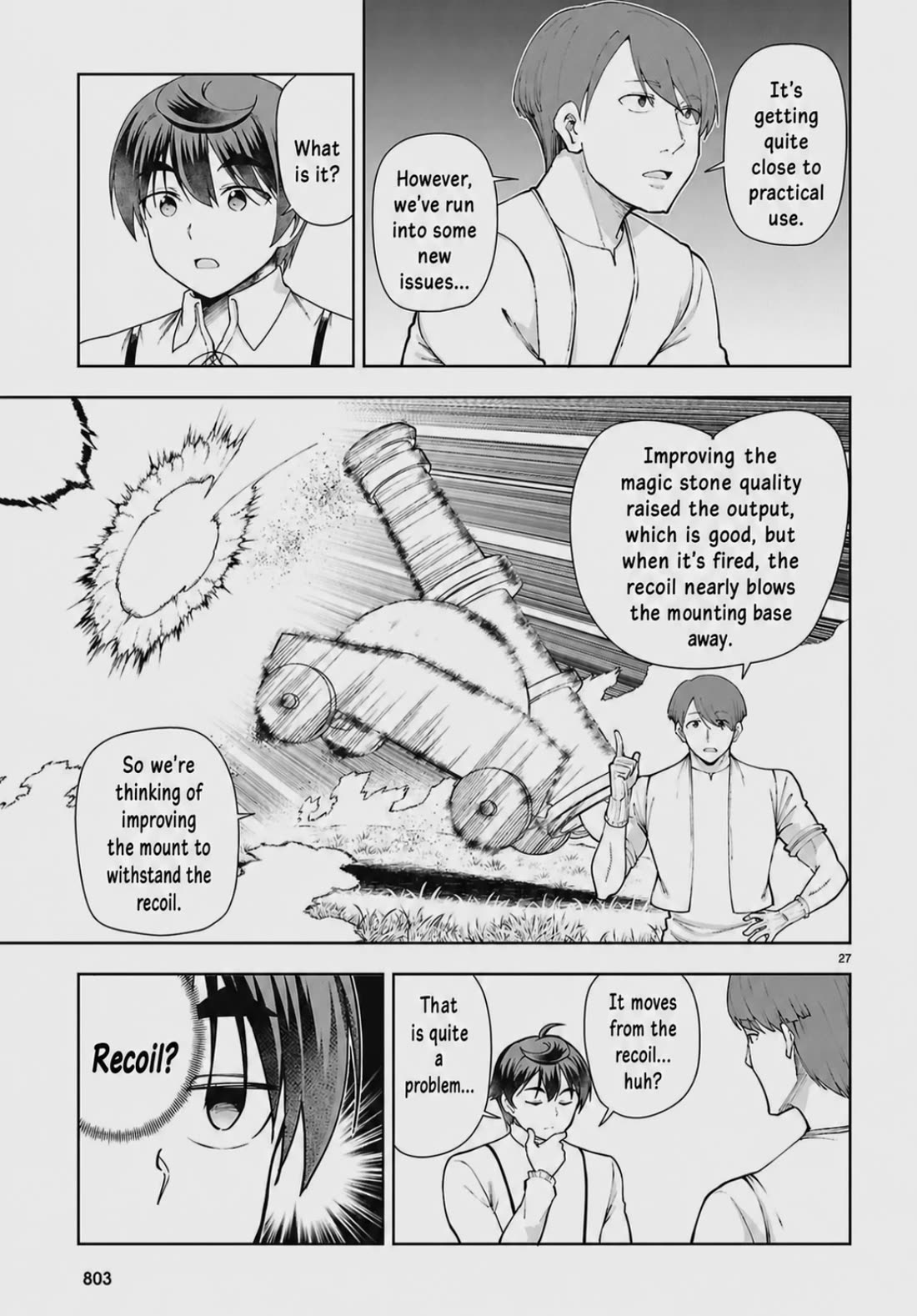 Botsuraku Youtei Nanode, Kajishokunin wo Mezasu Chapter 103 page 27 - Chapter 103