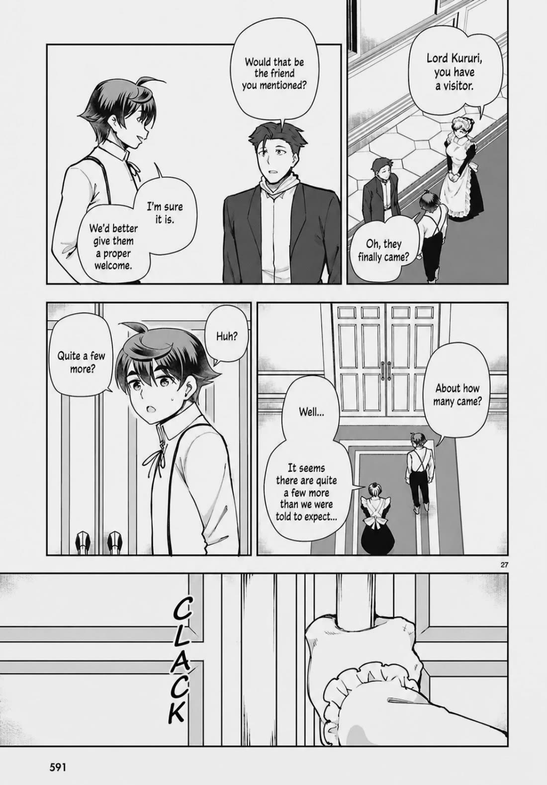 Botsuraku Youtei Nanode, Kajishokunin wo Mezasu Chapter 105 page 27 - Chapter 105