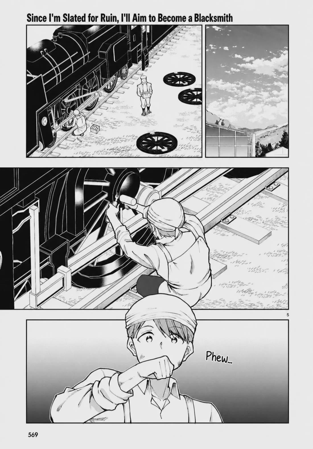 Botsuraku Youtei Nanode, Kajishokunin wo Mezasu Chapter 105 page 5 - Chapter 105