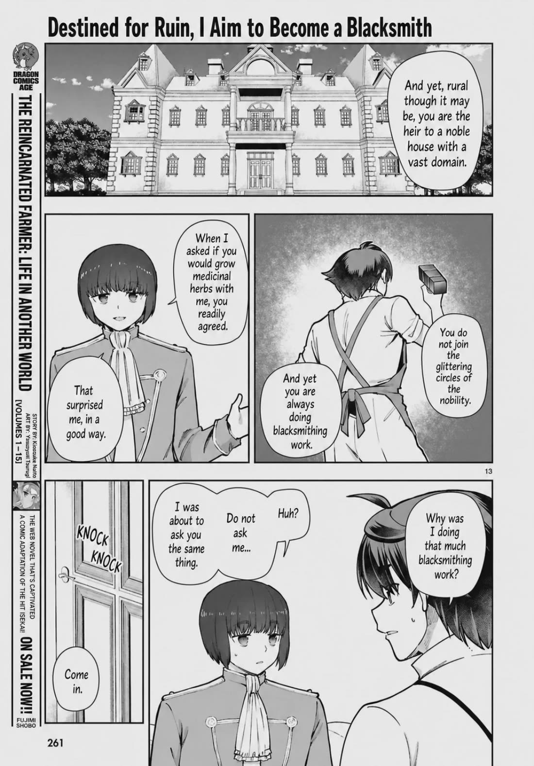 Botsuraku Youtei Nanode, Kajishokunin wo Mezasu Chapter 106 page 13 - Chapter 106
