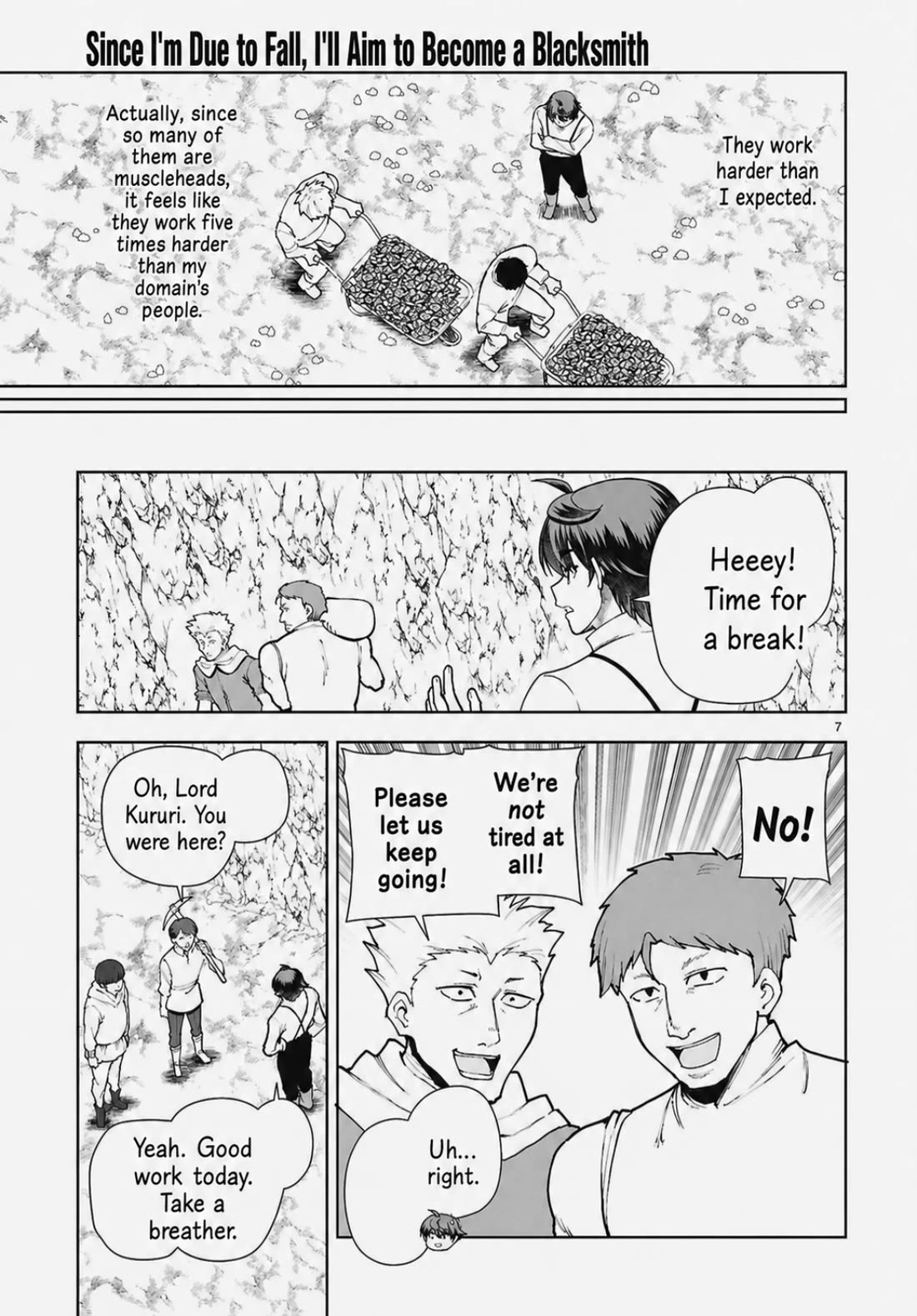 Botsuraku Youtei Nanode, Kajishokunin wo Mezasu Chapter 108 page 7 - Chapter 108