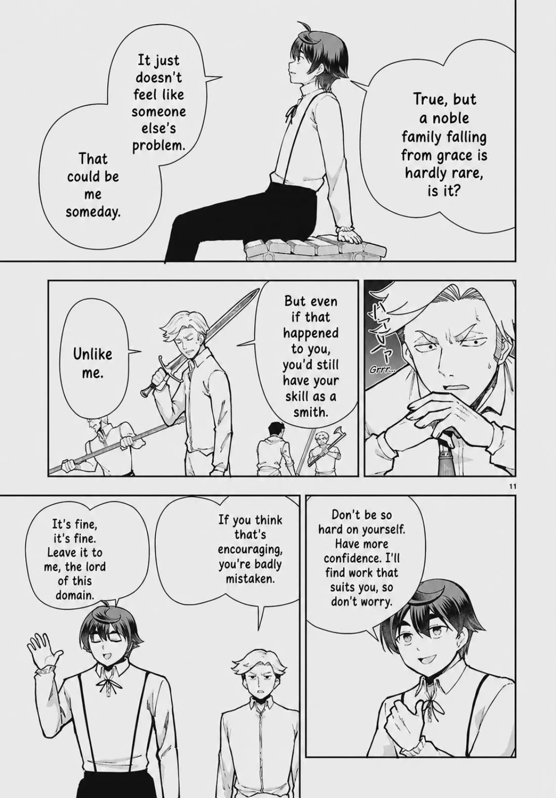 Botsuraku Youtei Nanode, Kajishokunin wo Mezasu Chapter 109 page 11 - Chapter 109
