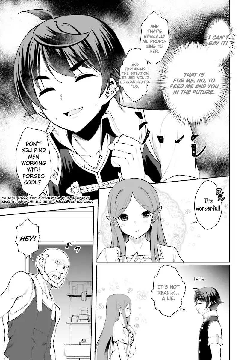 Botsuraku Youtei Nanode, Kajishokunin wo Mezasu Chapter 19 page 12 - Chapter 19