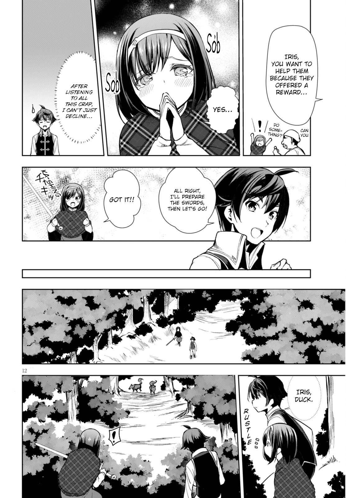 Botsuraku Youtei Nanode, Kajishokunin wo Mezasu Chapter 2 page 13 - Chapter 2