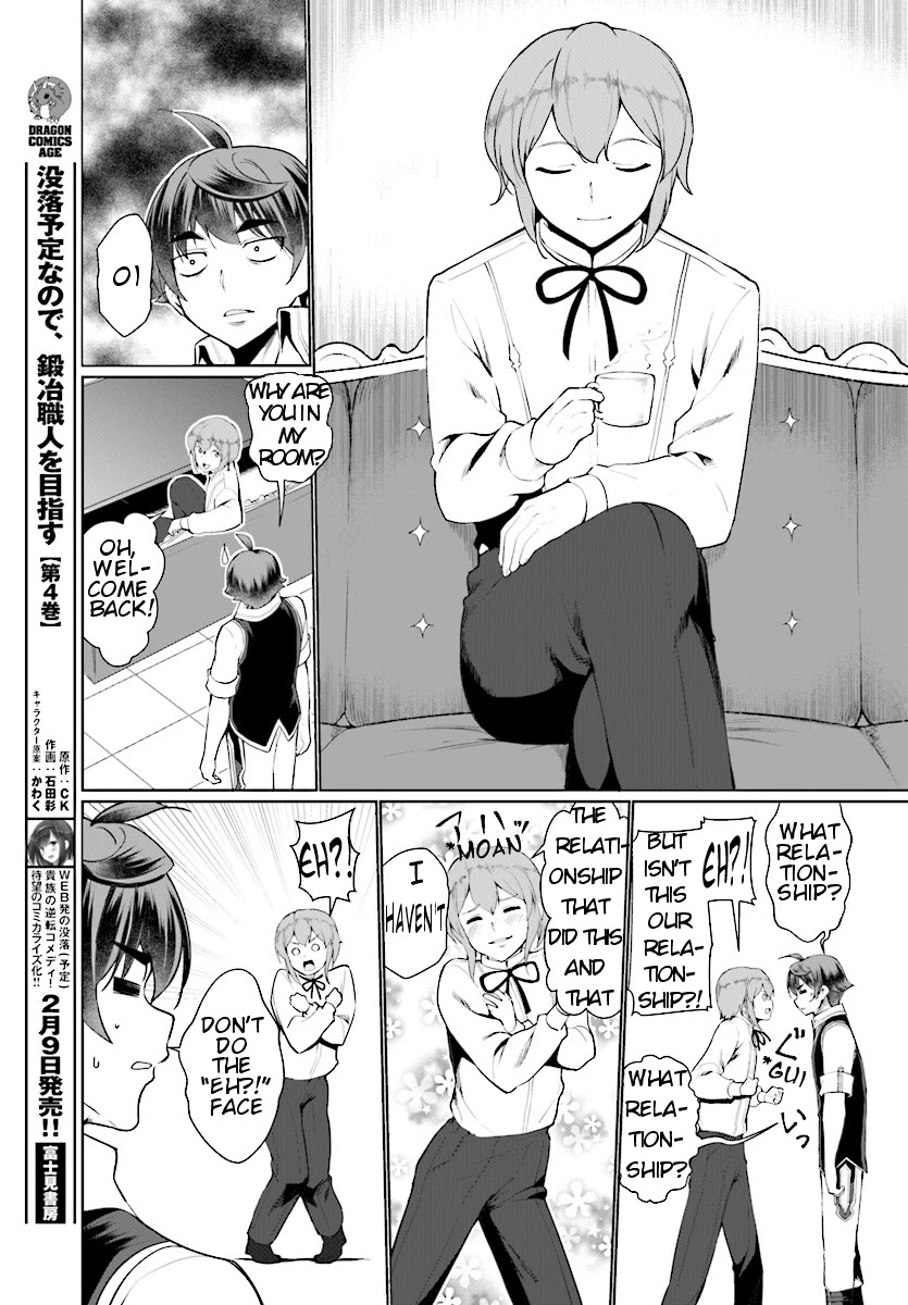 Botsuraku Youtei Nanode, Kajishokunin wo Mezasu Chapter 24 page 4 - Chapter 24
