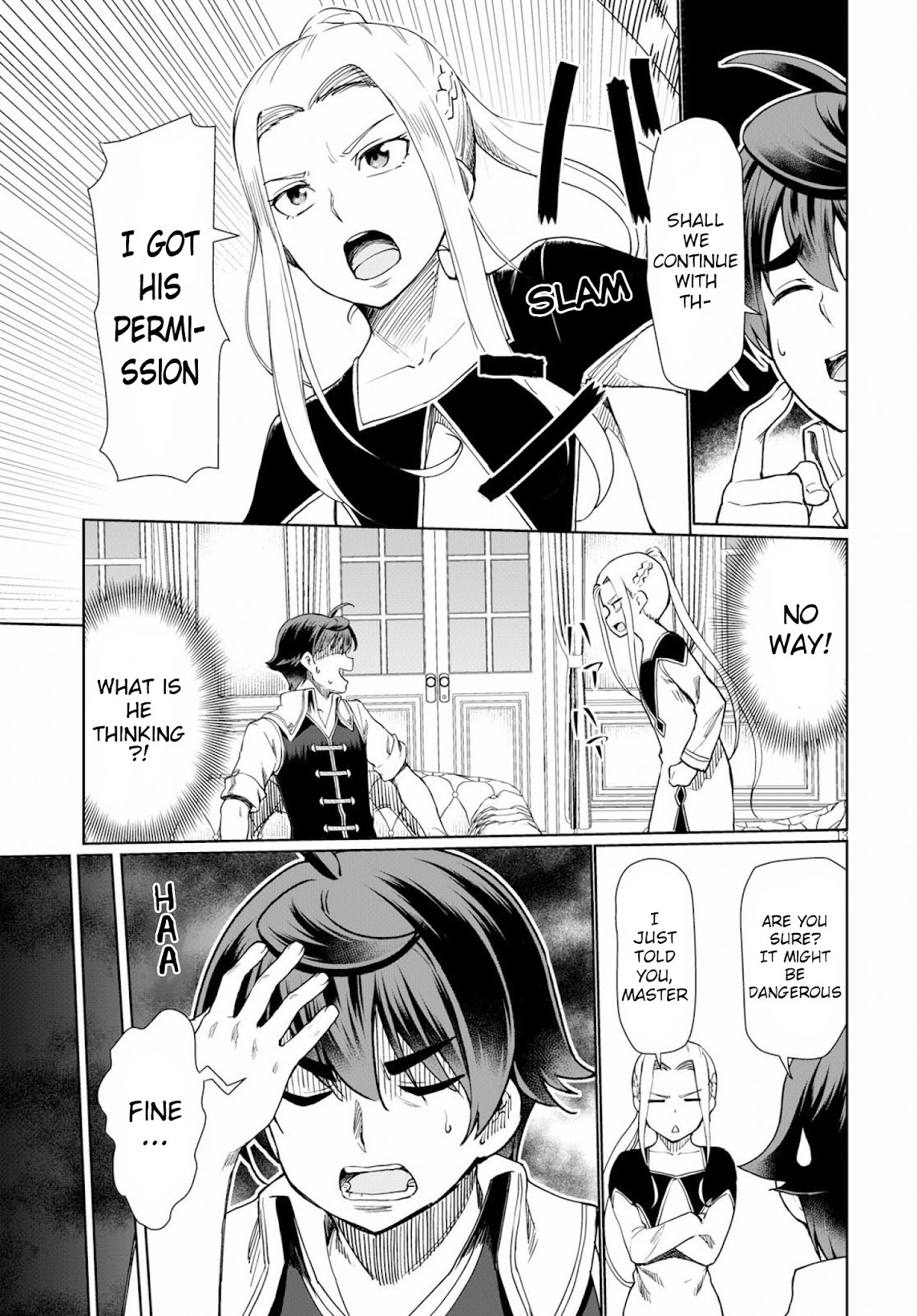 Botsuraku Youtei Nanode, Kajishokunin wo Mezasu Chapter 27 page 14 - Chapter 27