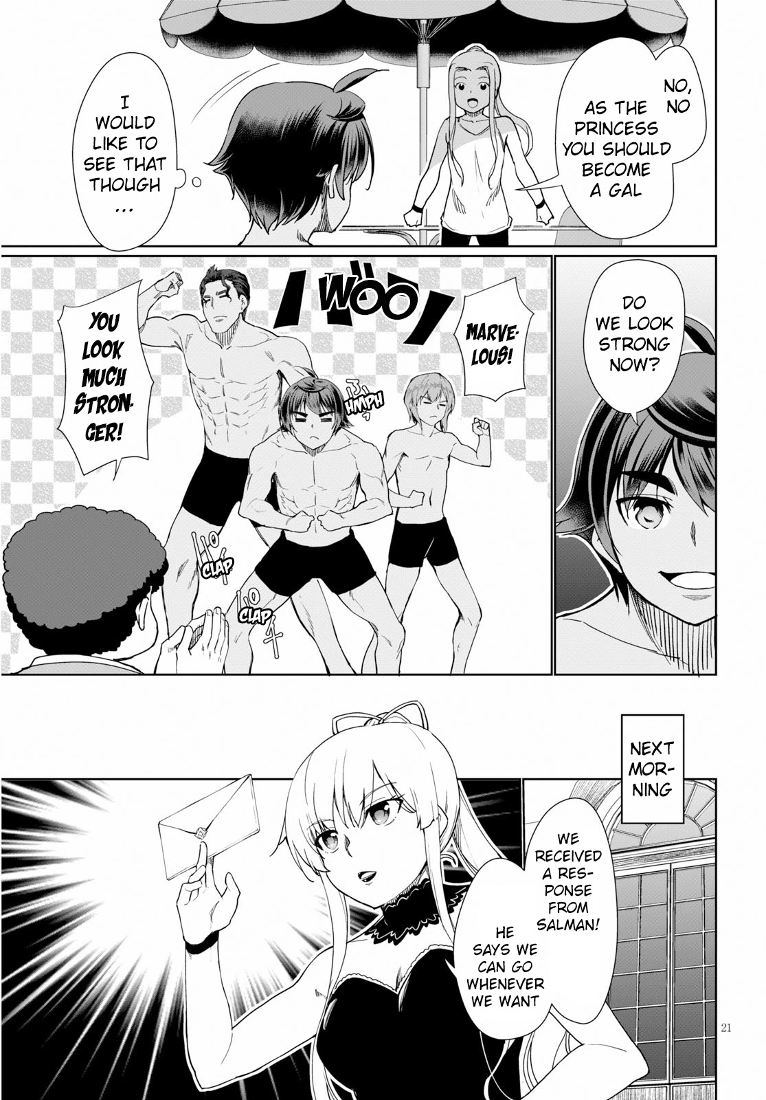 Botsuraku Youtei Nanode, Kajishokunin wo Mezasu Chapter 28 page 22 - Chapter 28