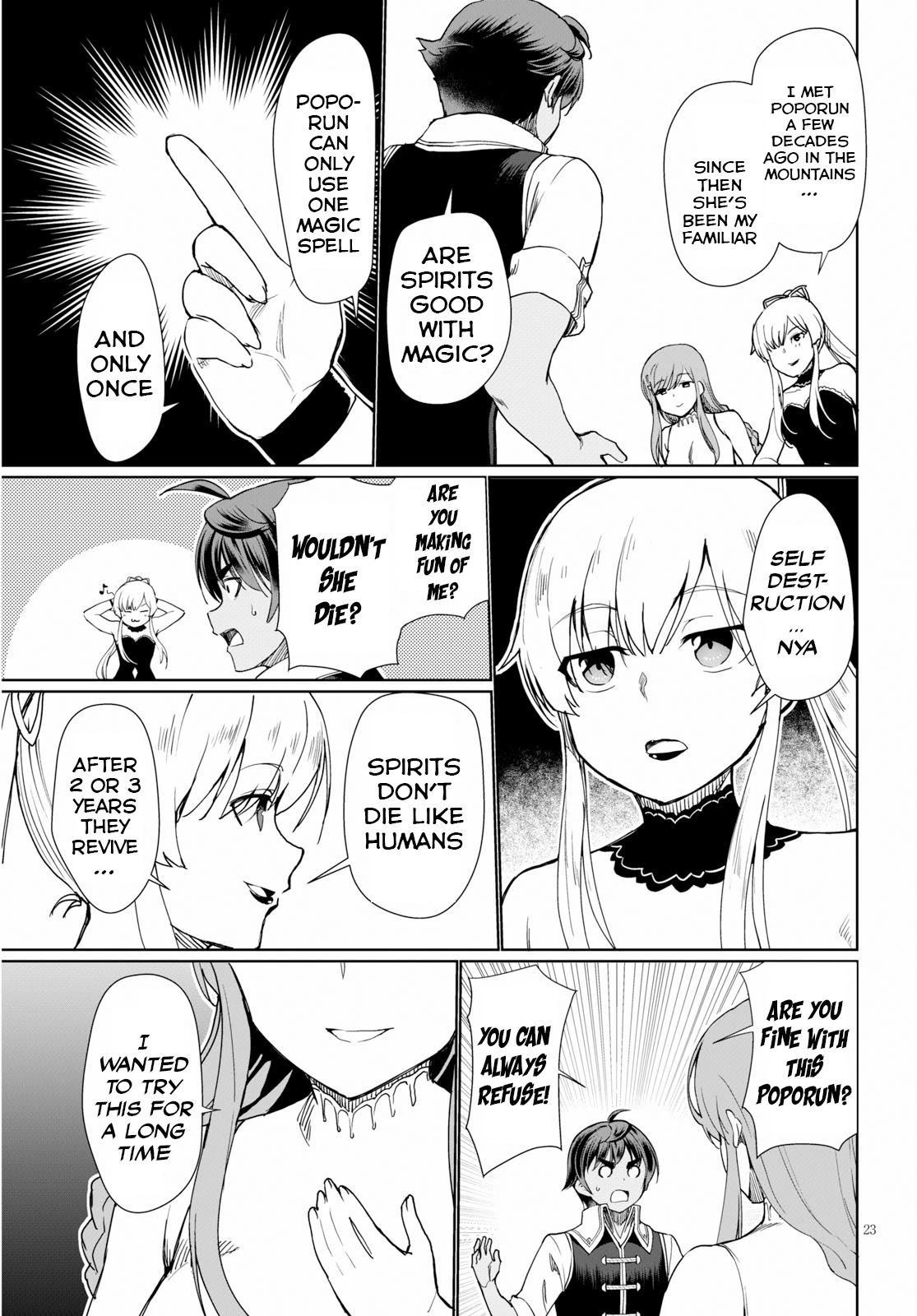 Botsuraku Youtei Nanode, Kajishokunin wo Mezasu Chapter 28 page 24 - Chapter 28