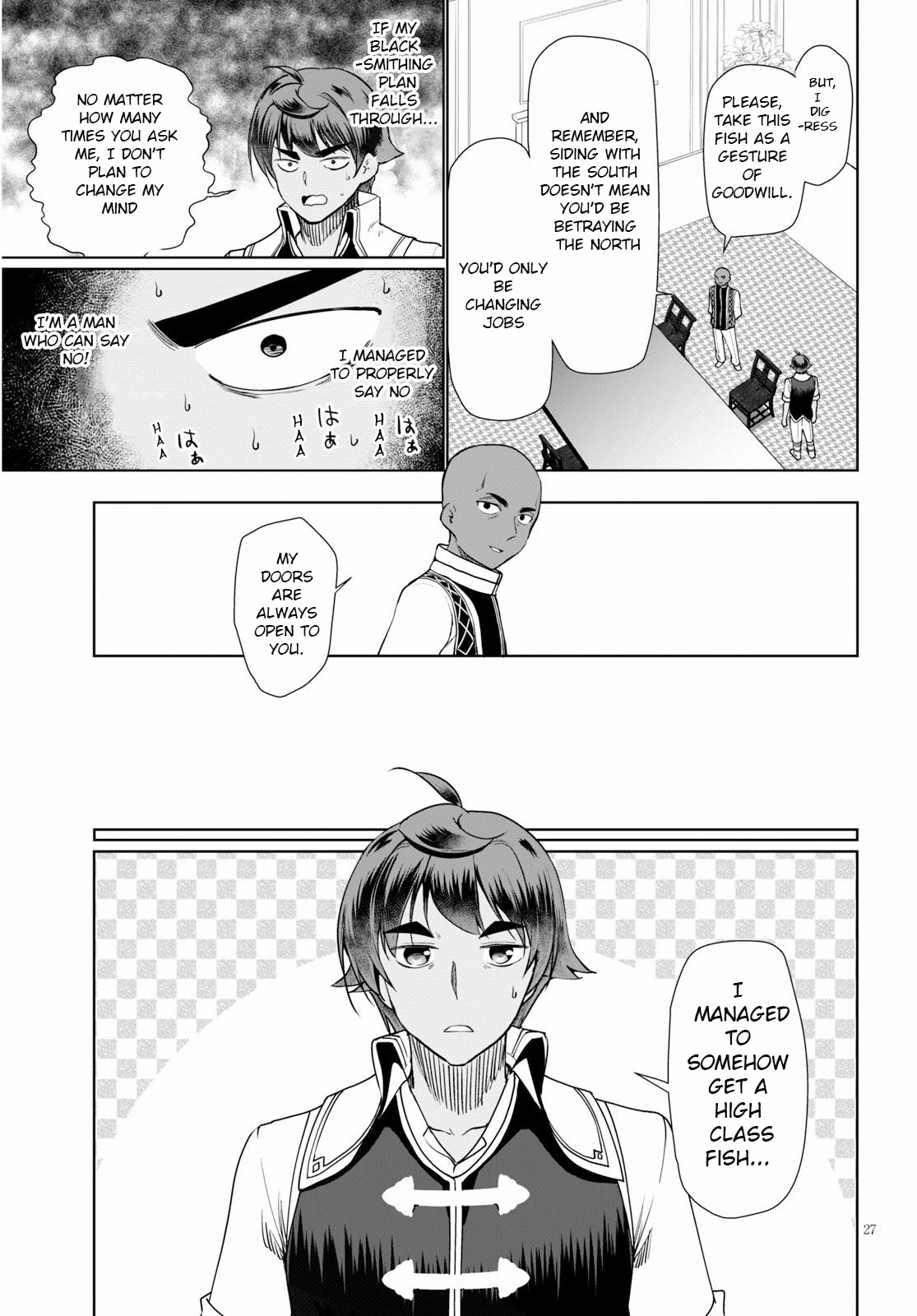 Botsuraku Youtei Nanode, Kajishokunin wo Mezasu Chapter 29 page 28 - Chapter 29