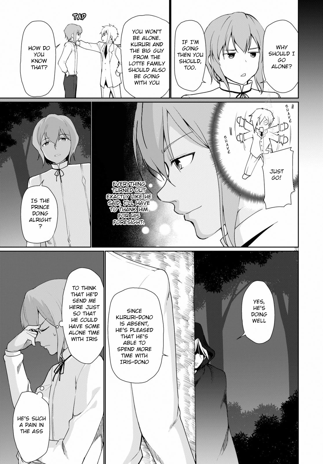 Botsuraku Youtei Nanode, Kajishokunin wo Mezasu Chapter 29 page 34 - Chapter 29