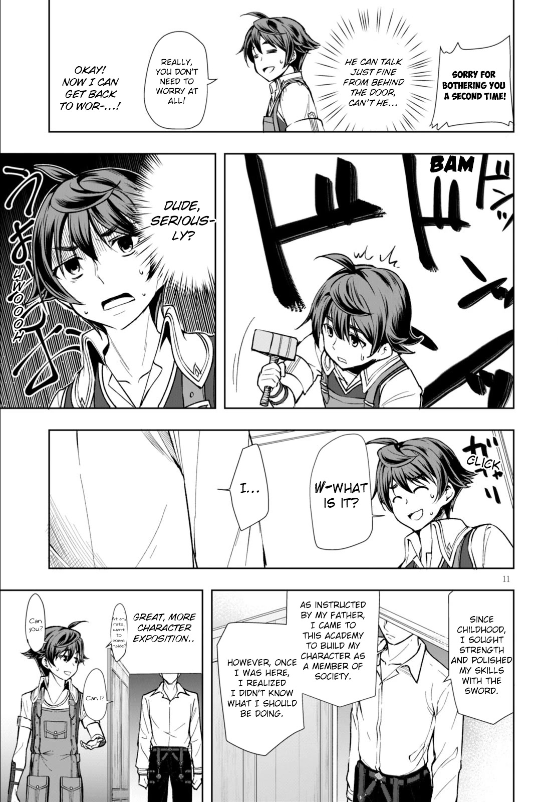 Botsuraku Youtei Nanode, Kajishokunin wo Mezasu Chapter 3 page 11 - Chapter 3