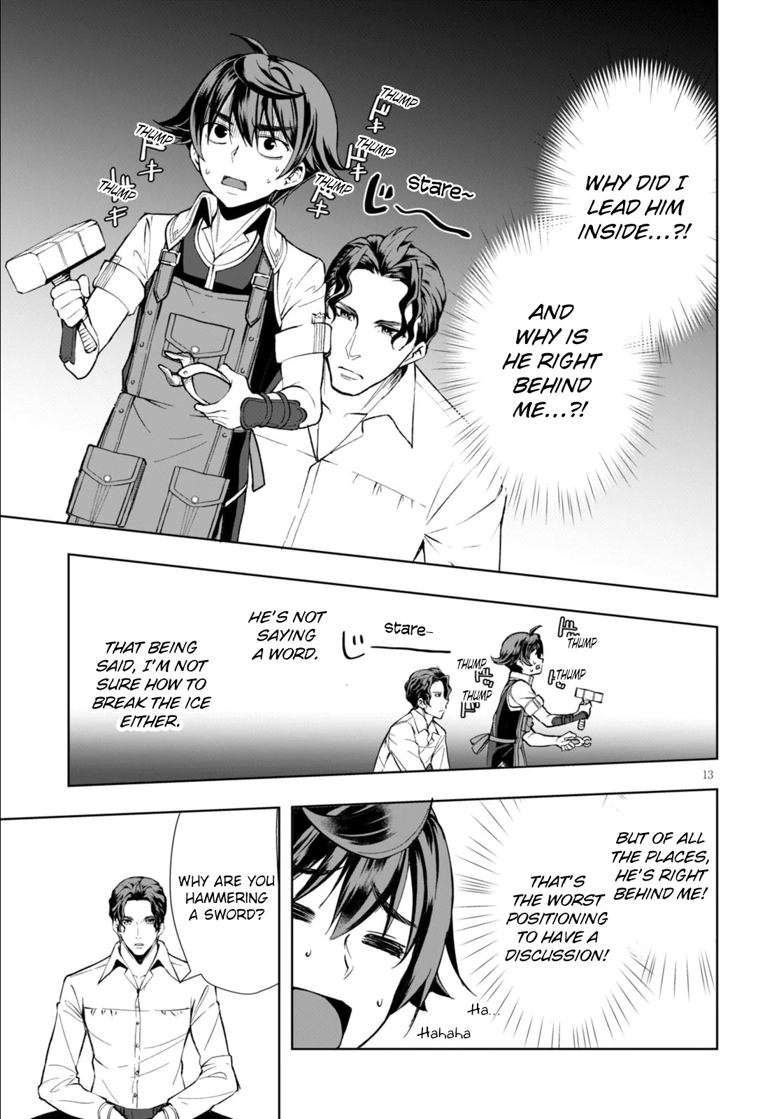 Botsuraku Youtei Nanode, Kajishokunin wo Mezasu Chapter 3 page 13 - Chapter 3