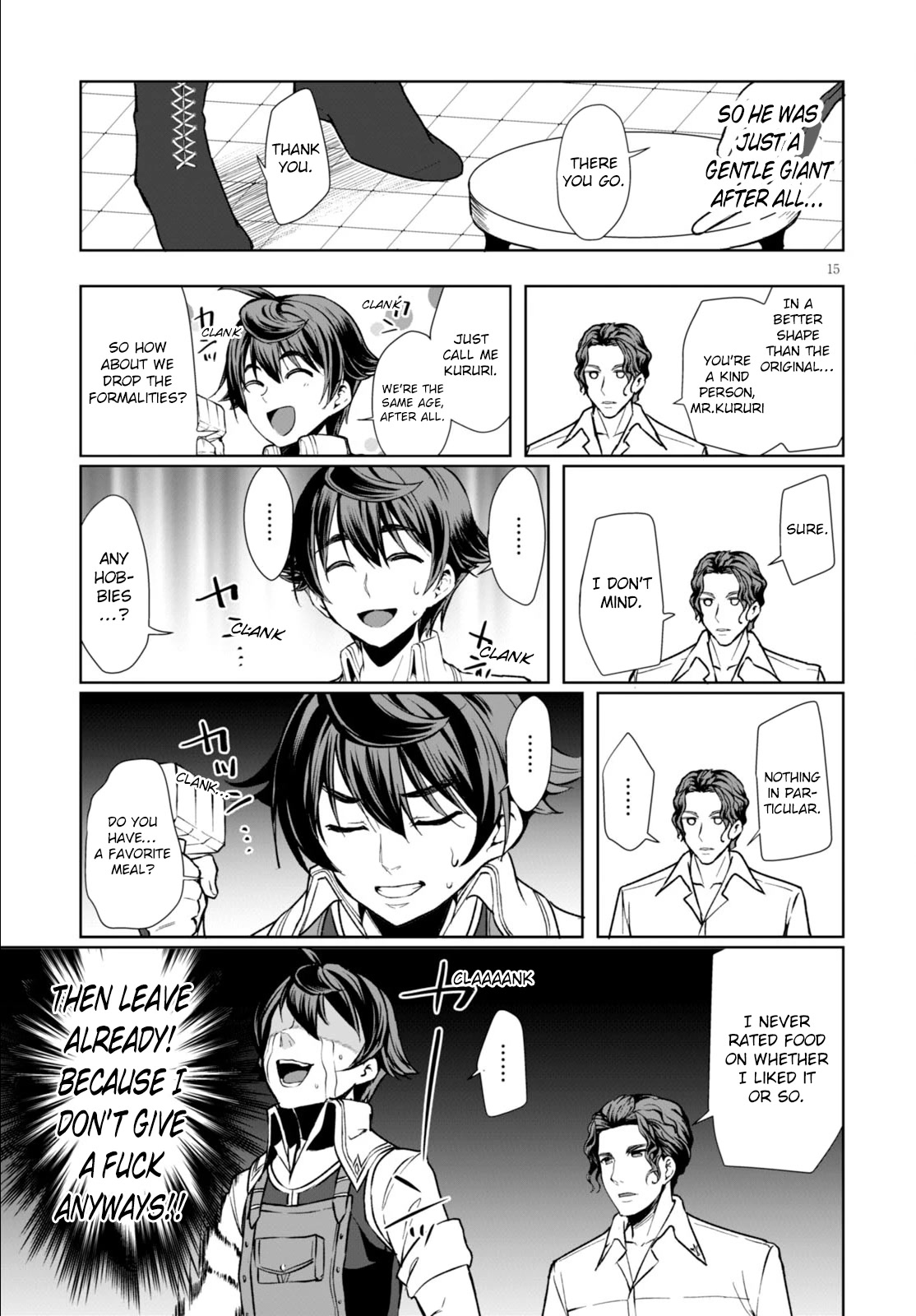 Botsuraku Youtei Nanode, Kajishokunin wo Mezasu Chapter 3 page 15 - Chapter 3