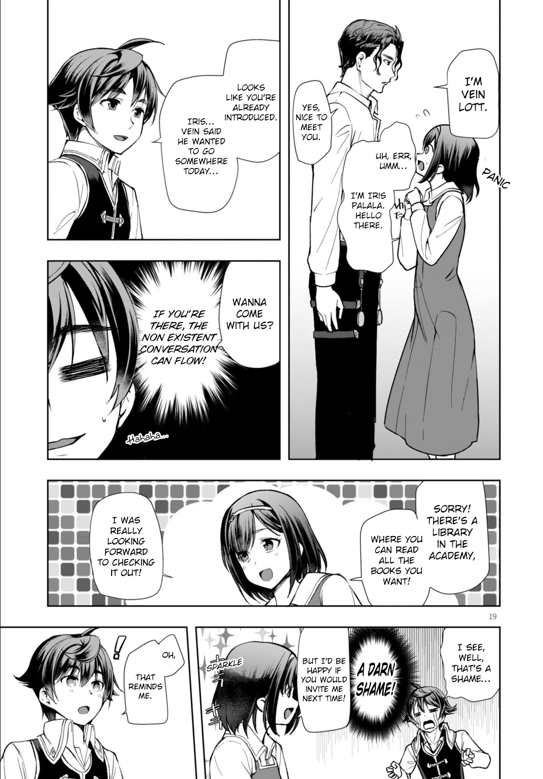 Botsuraku Youtei Nanode, Kajishokunin wo Mezasu Chapter 3 page 19 - Chapter 3