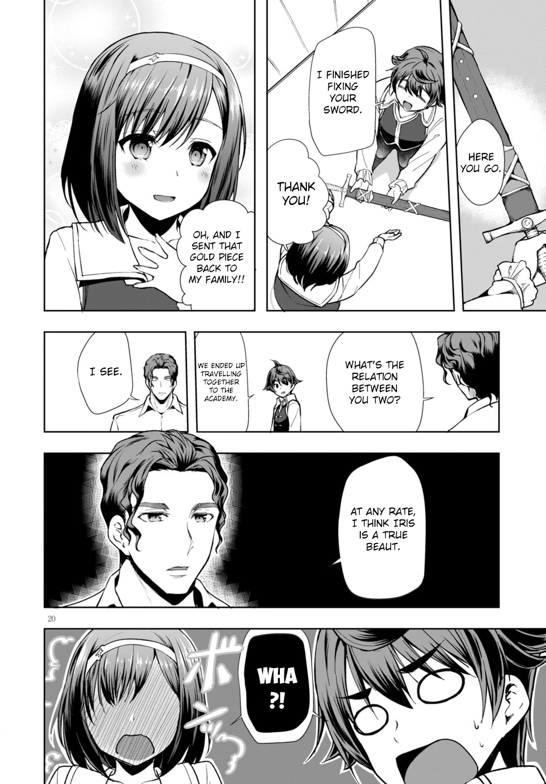 Botsuraku Youtei Nanode, Kajishokunin wo Mezasu Chapter 3 page 20 - Chapter 3