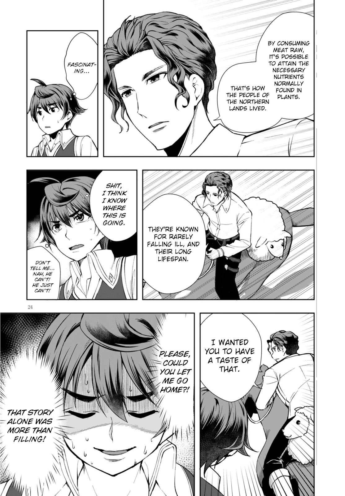 Botsuraku Youtei Nanode, Kajishokunin wo Mezasu Chapter 3 page 24 - Chapter 3
