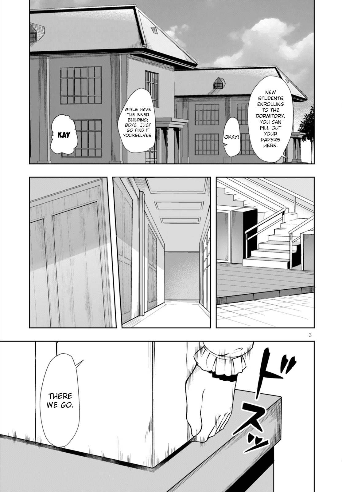 Botsuraku Youtei Nanode, Kajishokunin wo Mezasu Chapter 3 page 3 - Chapter 3