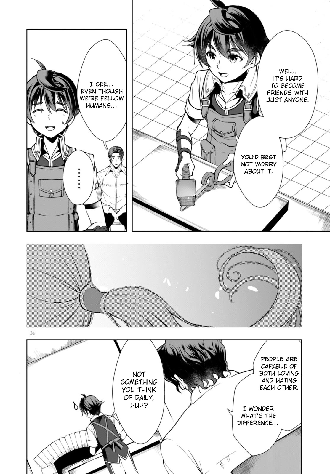 Botsuraku Youtei Nanode, Kajishokunin wo Mezasu Chapter 3 page 33 - Chapter 3