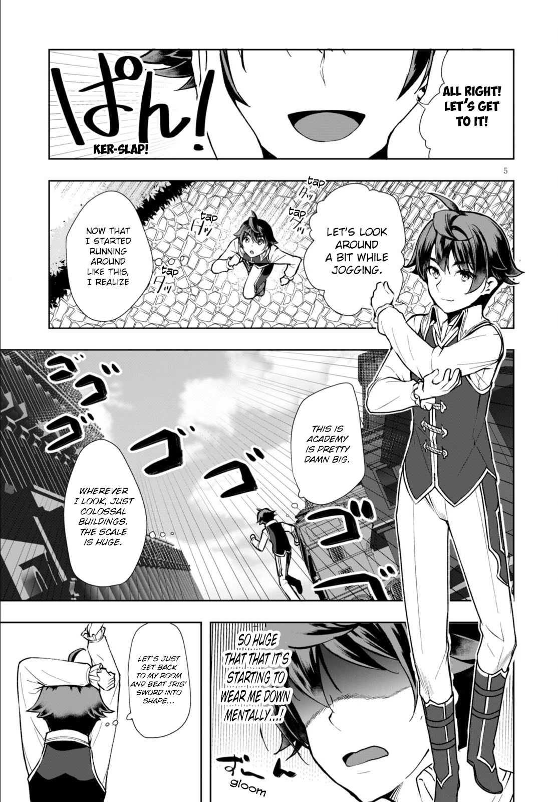 Botsuraku Youtei Nanode, Kajishokunin wo Mezasu Chapter 3 page 5 - Chapter 3