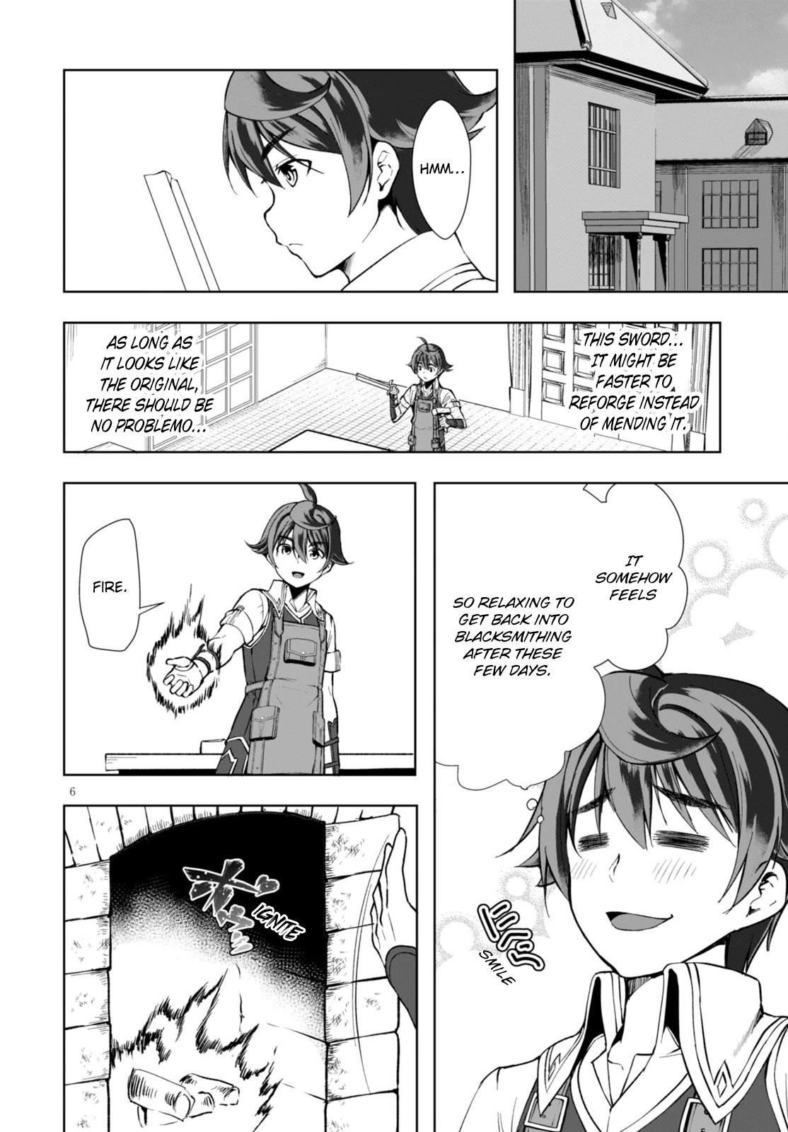 Botsuraku Youtei Nanode, Kajishokunin wo Mezasu Chapter 3 page 6 - Chapter 3