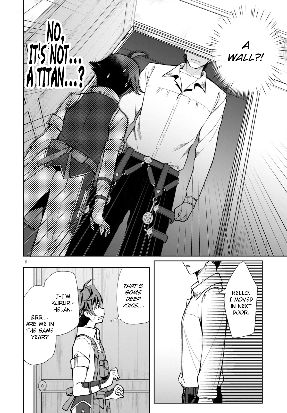 Botsuraku Youtei Nanode, Kajishokunin wo Mezasu Chapter 3 page 8 - Chapter 3