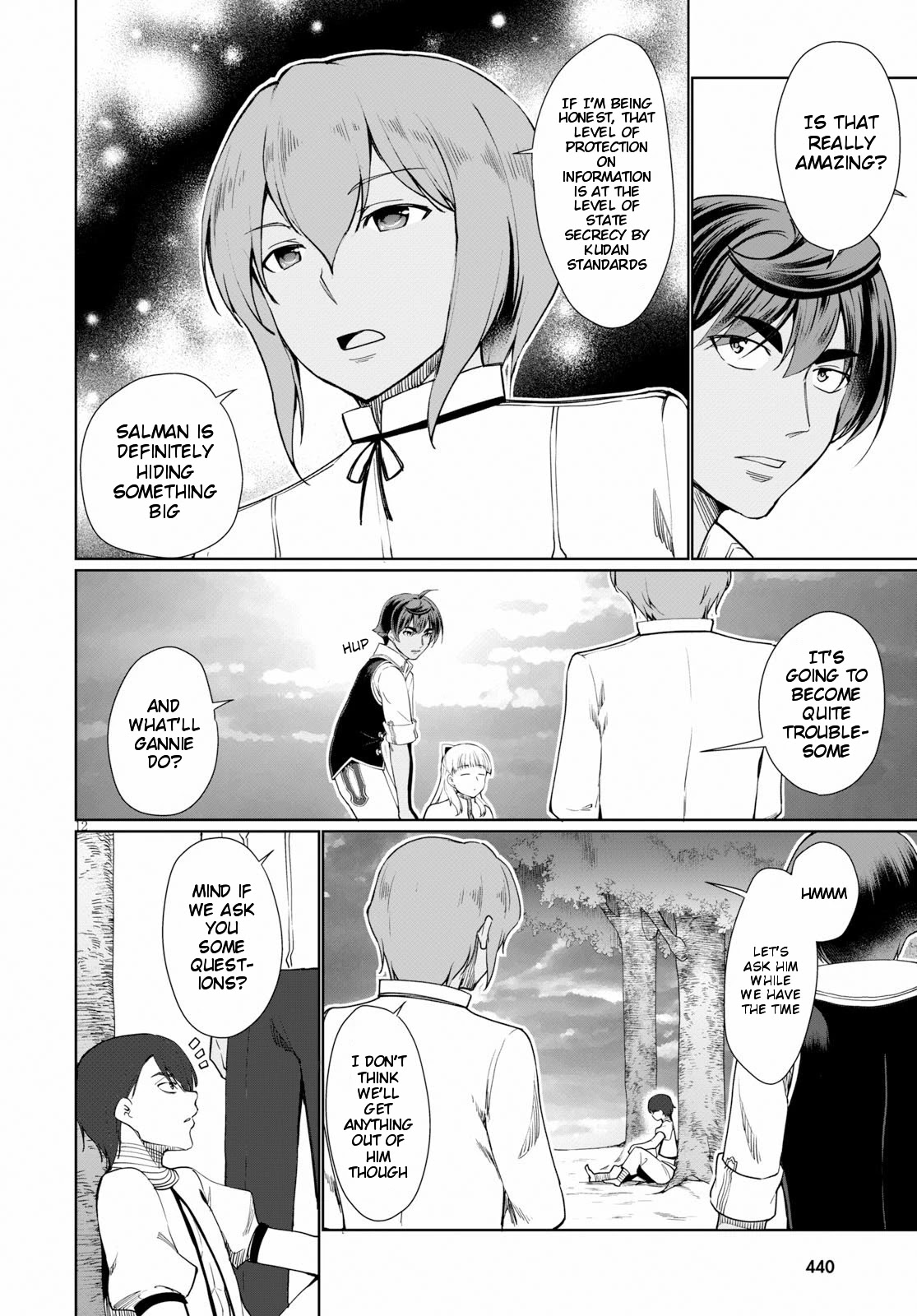 Botsuraku Youtei Nanode, Kajishokunin wo Mezasu Chapter 30 page 13 - Chapter 30