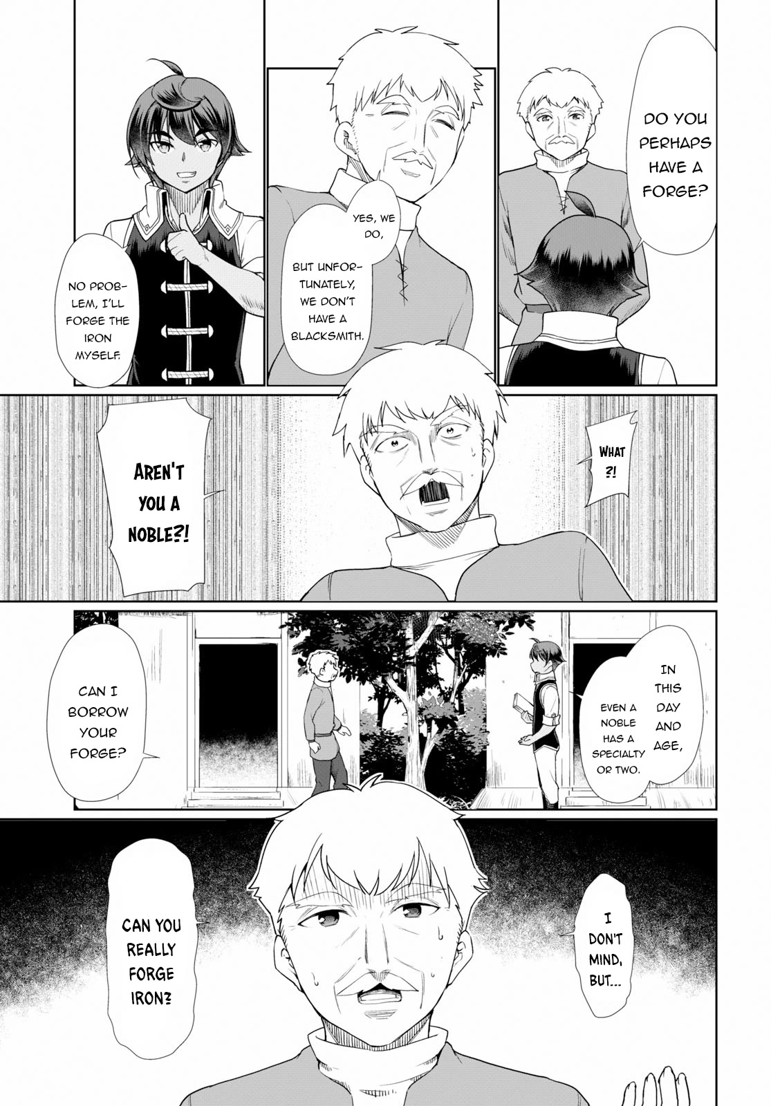 Botsuraku Youtei Nanode, Kajishokunin wo Mezasu Chapter 32 page 14 - Chapter 32