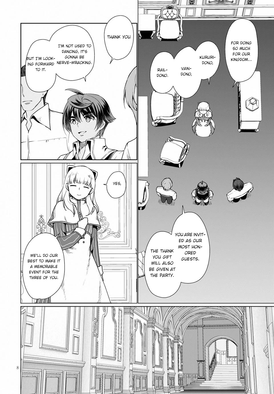 Botsuraku Youtei Nanode, Kajishokunin wo Mezasu Chapter 33 page 9 - Chapter 33