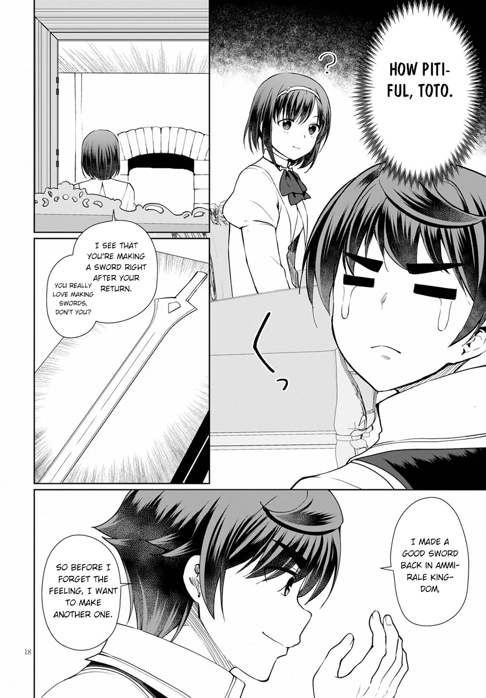 Botsuraku Youtei Nanode, Kajishokunin wo Mezasu Chapter 34 page 19 - Chapter 34