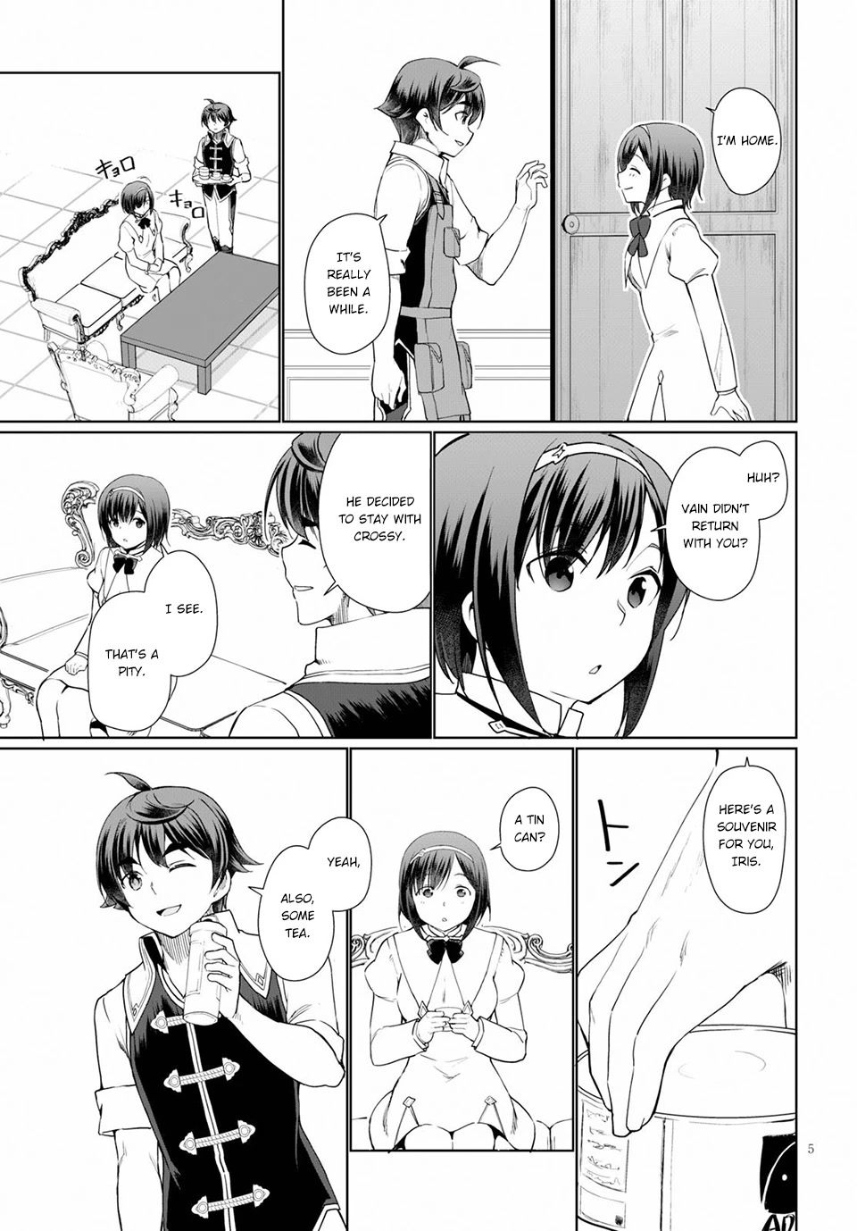 Botsuraku Youtei Nanode, Kajishokunin wo Mezasu Chapter 34 page 6 - Chapter 34