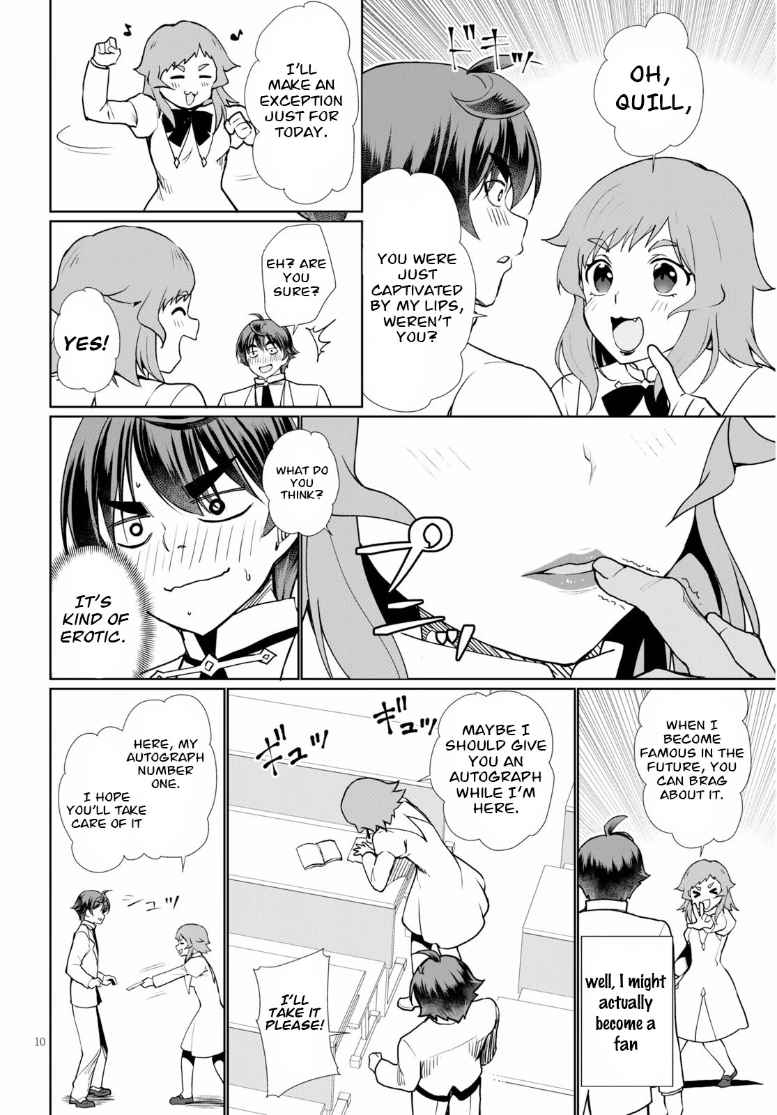Botsuraku Youtei Nanode, Kajishokunin wo Mezasu Chapter 35 page 10 - Chapter 35