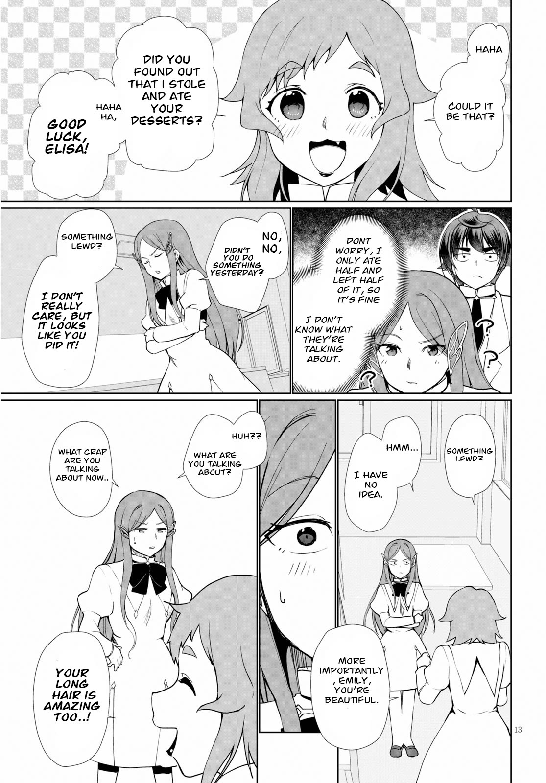 Botsuraku Youtei Nanode, Kajishokunin wo Mezasu Chapter 35 page 13 - Chapter 35