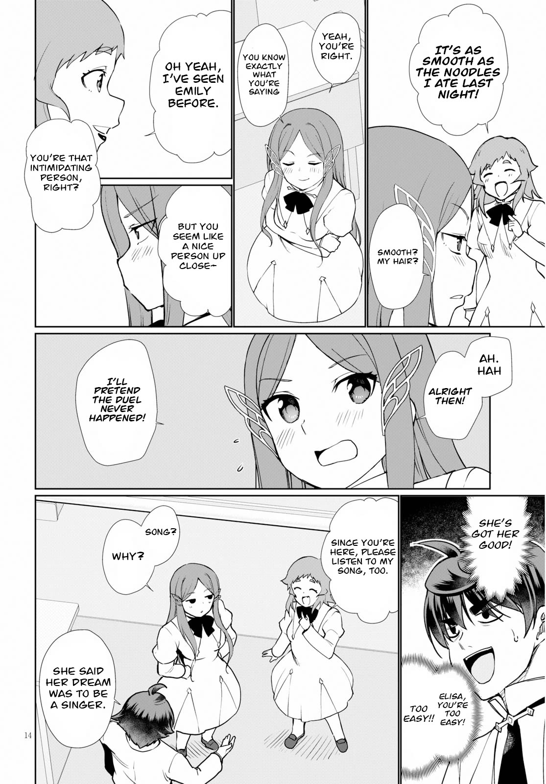 Botsuraku Youtei Nanode, Kajishokunin wo Mezasu Chapter 35 page 14 - Chapter 35