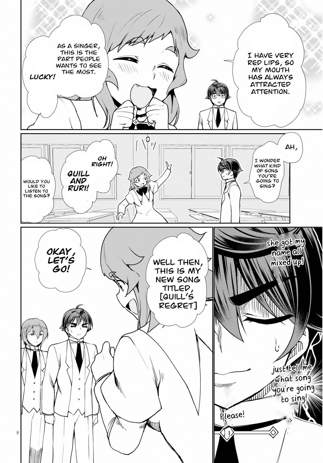 Botsuraku Youtei Nanode, Kajishokunin wo Mezasu Chapter 35 page 8 - Chapter 35