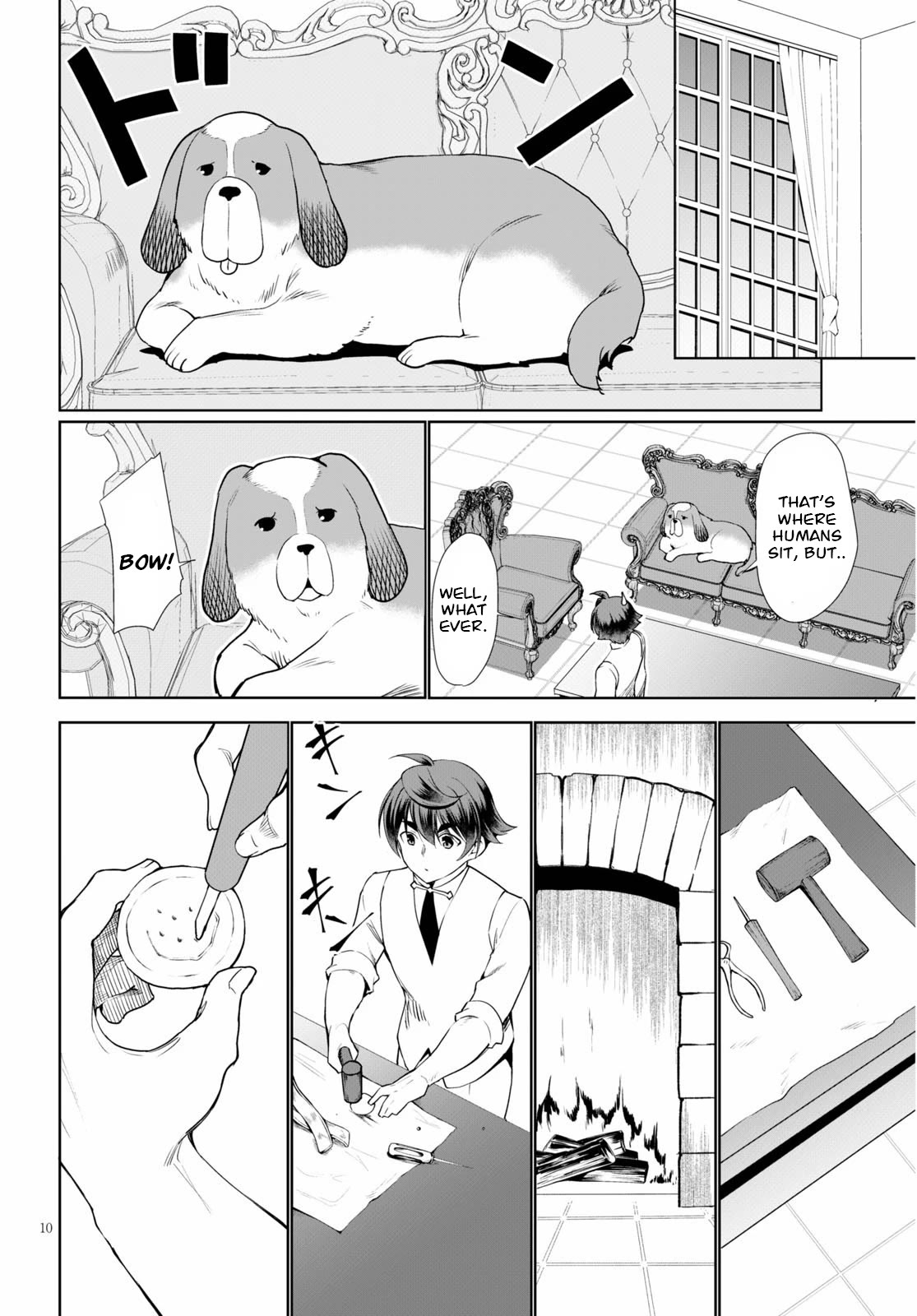 Botsuraku Youtei Nanode, Kajishokunin wo Mezasu Chapter 37 page 10 - Chapter 37