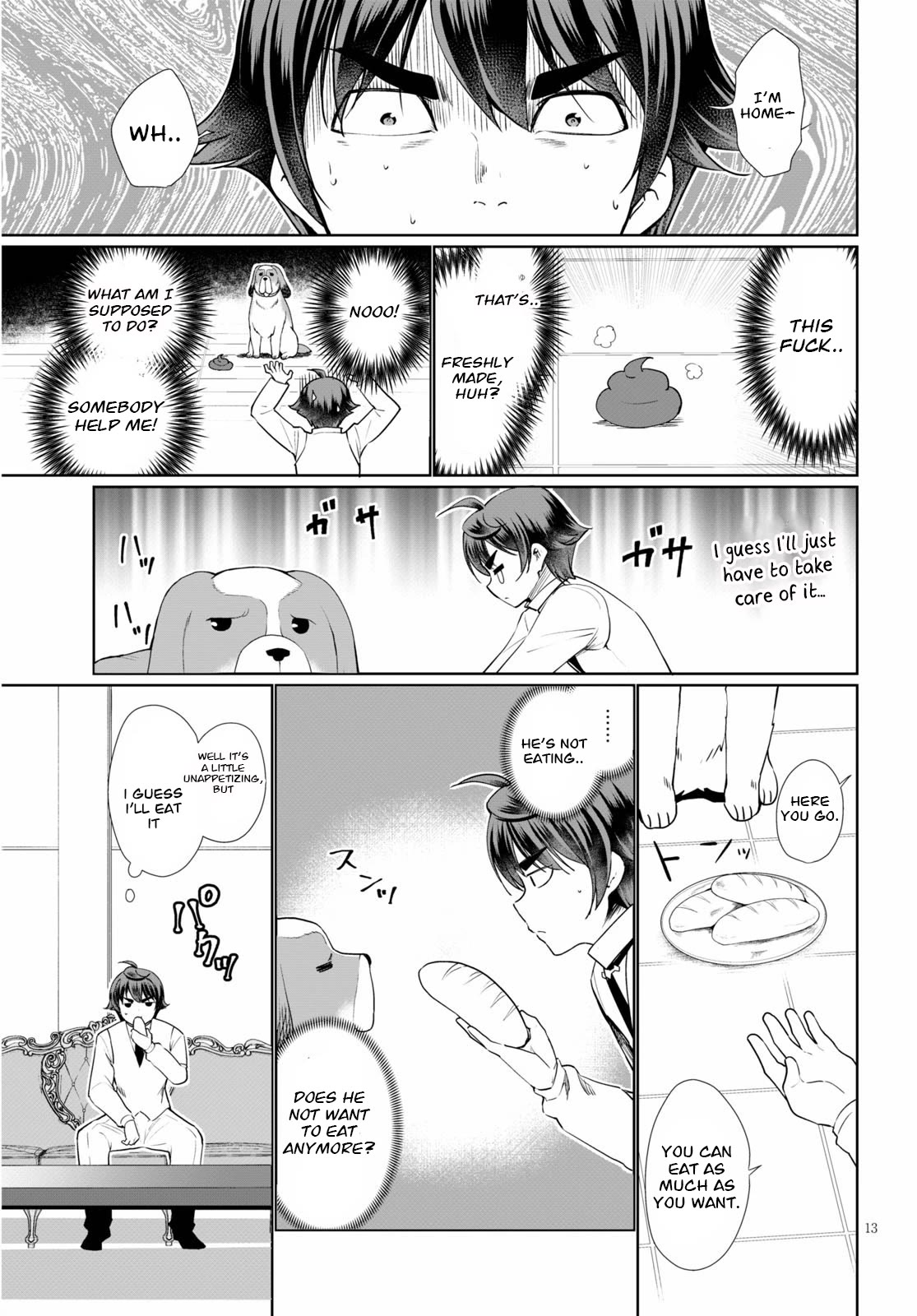 Botsuraku Youtei Nanode, Kajishokunin wo Mezasu Chapter 37 page 13 - Chapter 37