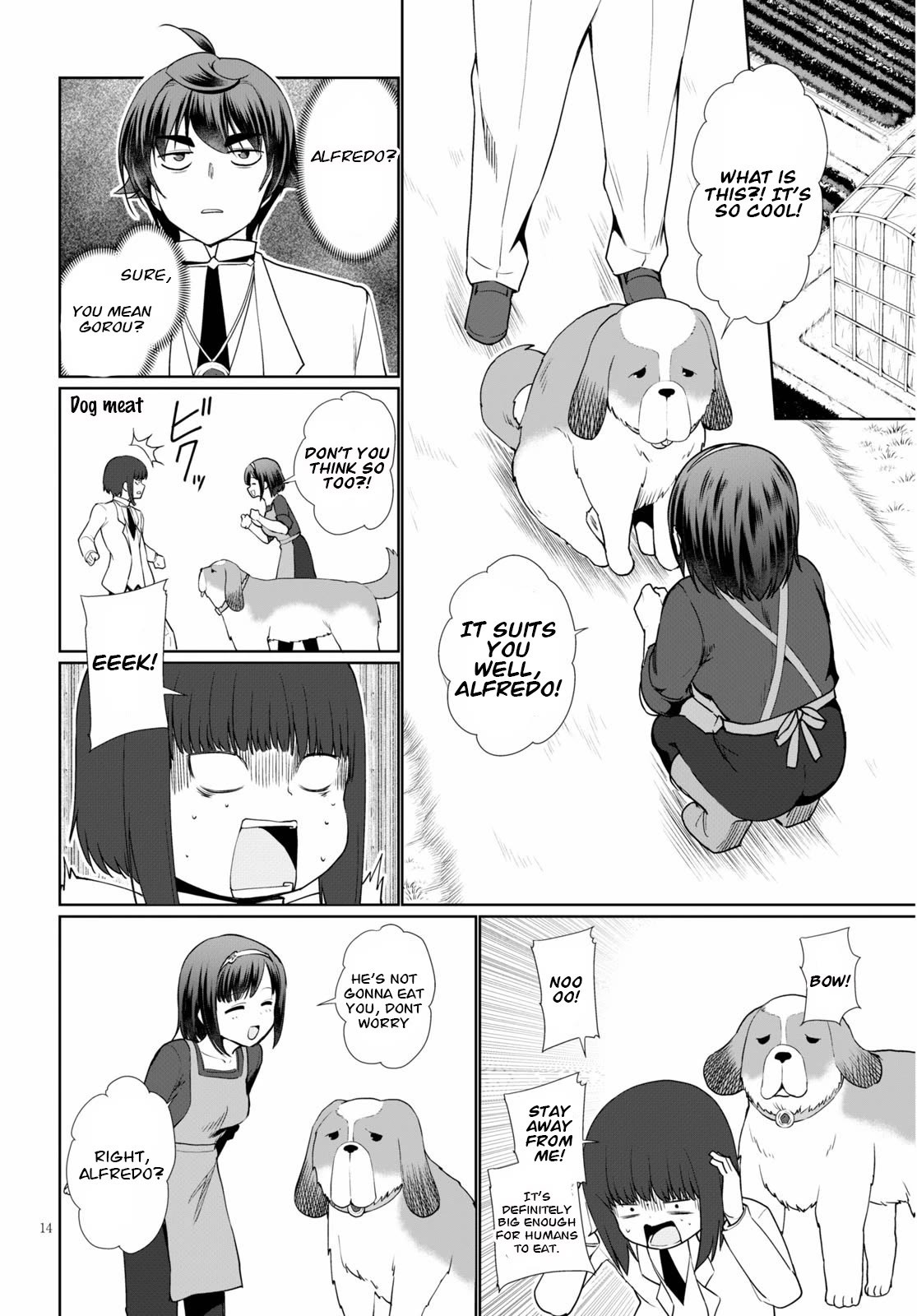 Botsuraku Youtei Nanode, Kajishokunin wo Mezasu Chapter 37 page 14 - Chapter 37