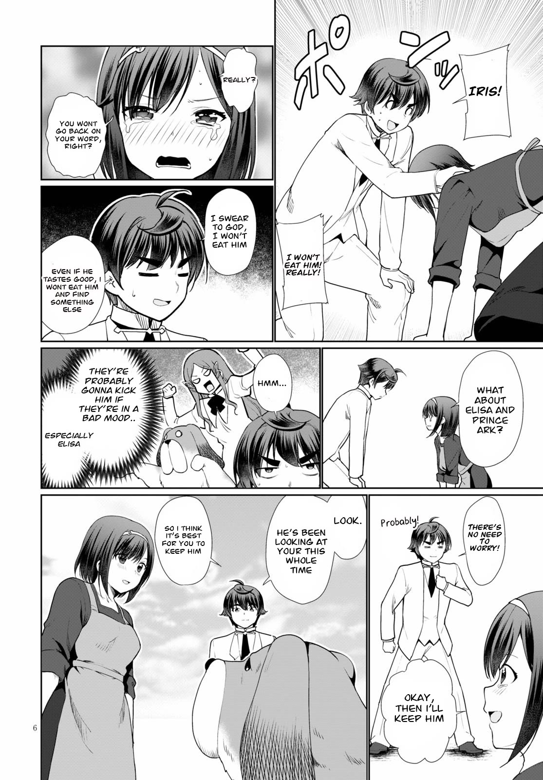 Botsuraku Youtei Nanode, Kajishokunin wo Mezasu Chapter 37 page 6 - Chapter 37
