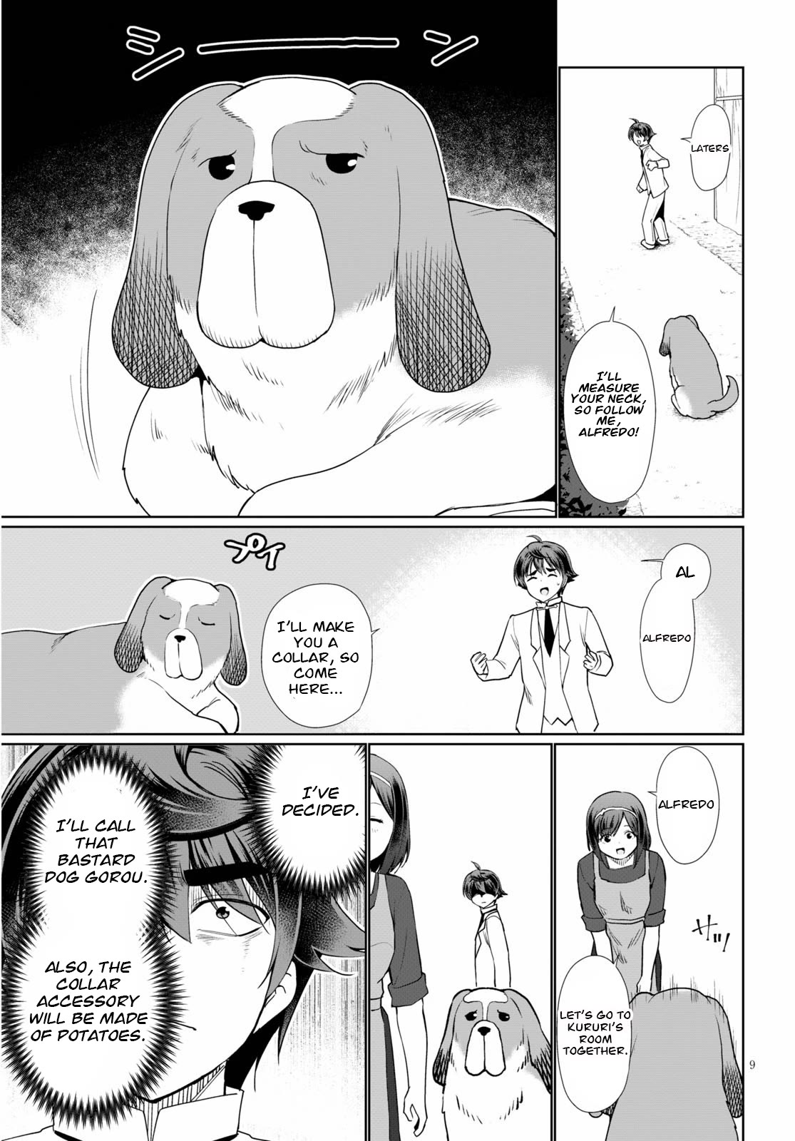 Botsuraku Youtei Nanode, Kajishokunin wo Mezasu Chapter 37 page 9 - Chapter 37