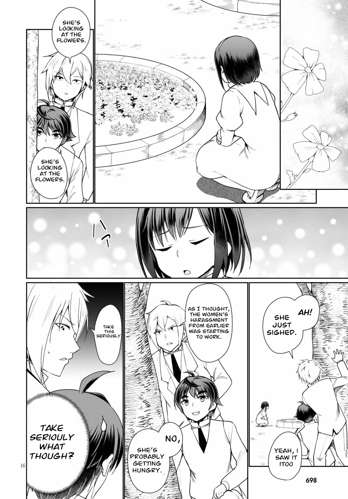 Botsuraku Youtei Nanode, Kajishokunin wo Mezasu Chapter 38 page 16 - Chapter 38