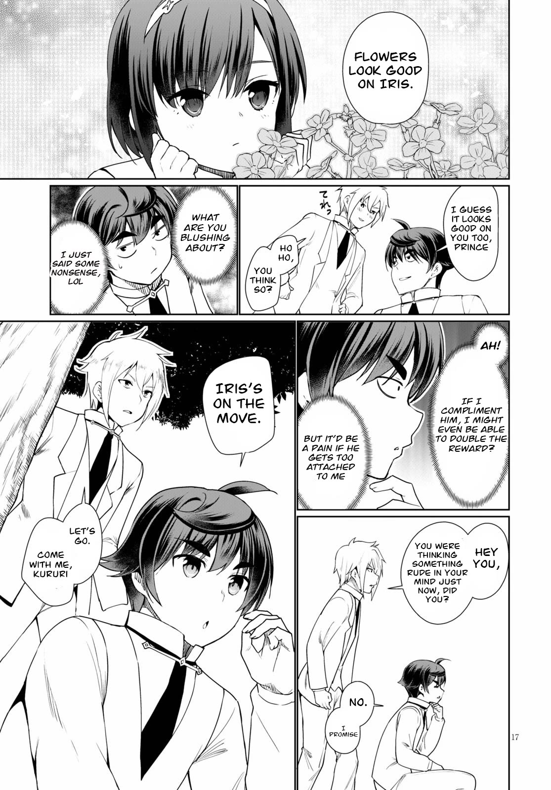 Botsuraku Youtei Nanode, Kajishokunin wo Mezasu Chapter 38 page 17 - Chapter 38