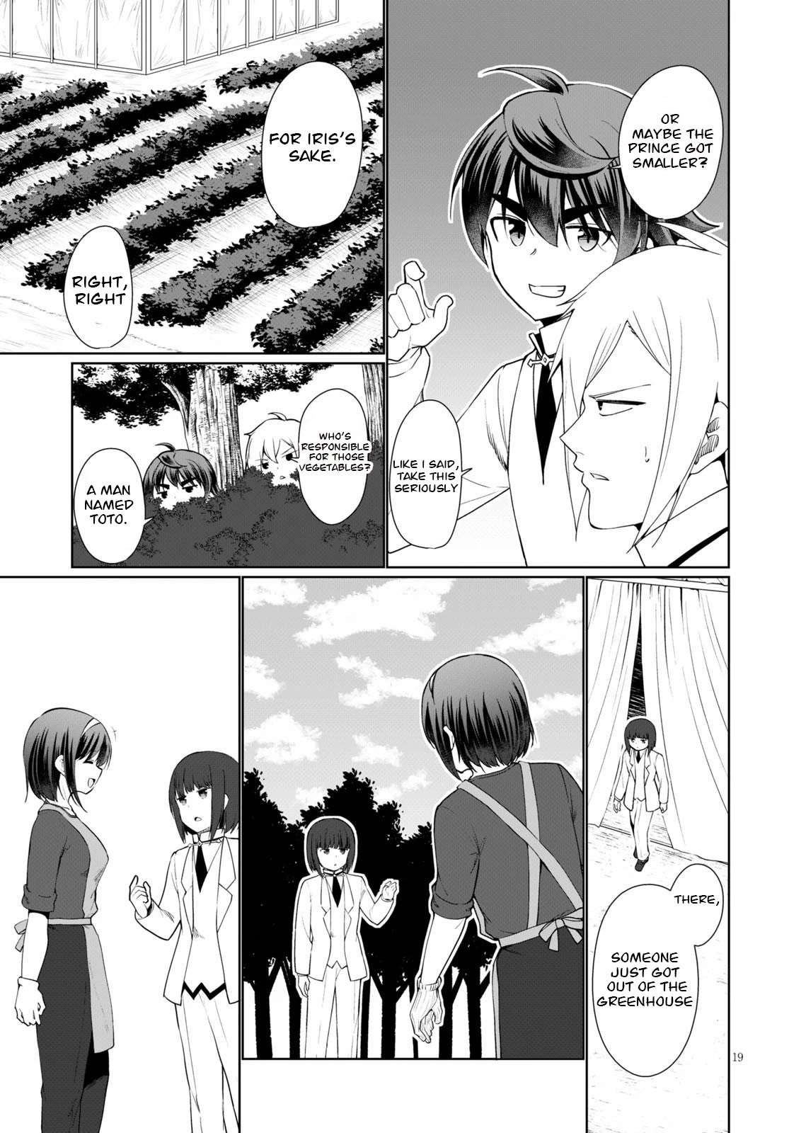 Botsuraku Youtei Nanode, Kajishokunin wo Mezasu Chapter 38 page 19 - Chapter 38