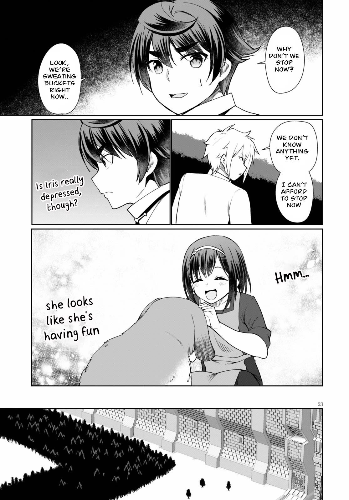 Botsuraku Youtei Nanode, Kajishokunin wo Mezasu Chapter 38 page 23 - Chapter 38